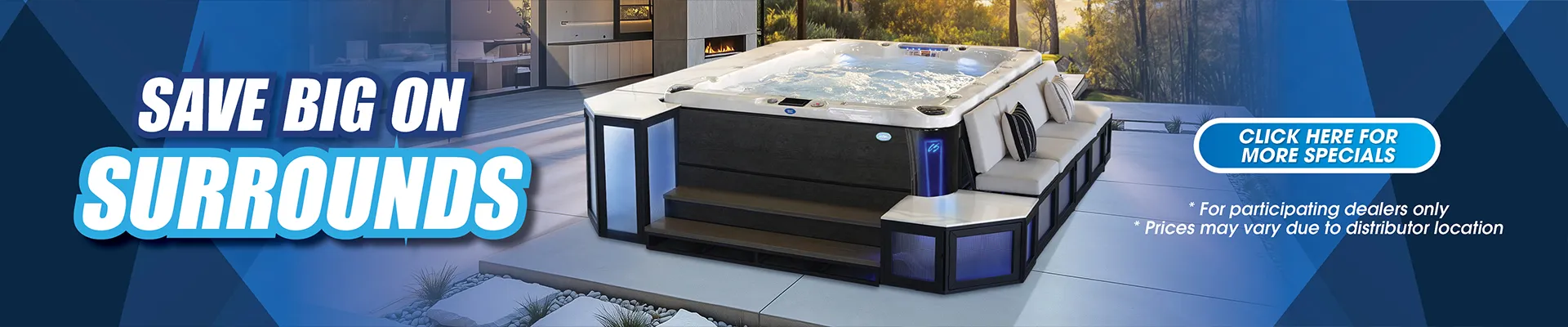 Calspas hot tub being used in a family setting - Provo