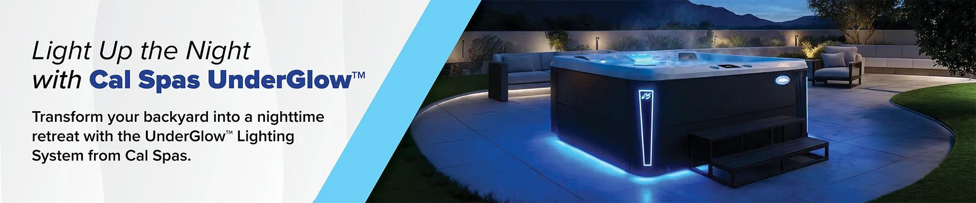 Calspas hot tub being used in a family setting - Provo